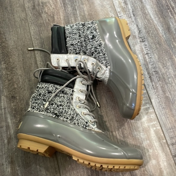 Sam Edelman Caldwell Waterproof Duck Boots Size 5 - Picture 4 of 9